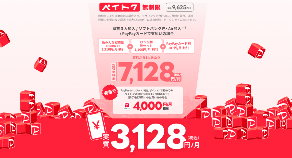 ペイトク無制限