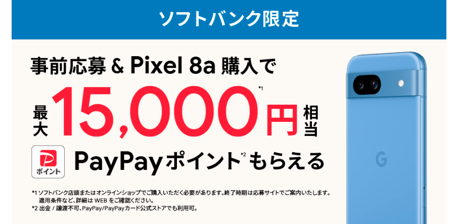 Pixel8aのガチャキャンペーン